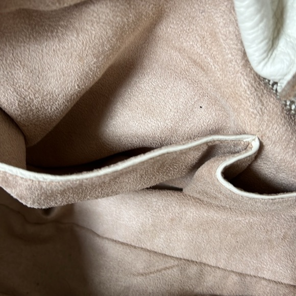 Charles David leather hobo cream color - Picture 8 of 14